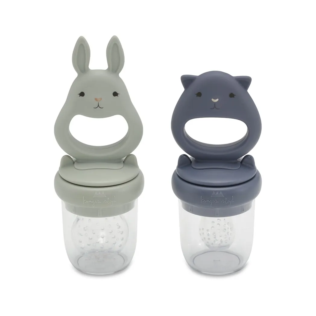 Silicone Fruit Feeding Pacifier Onyx