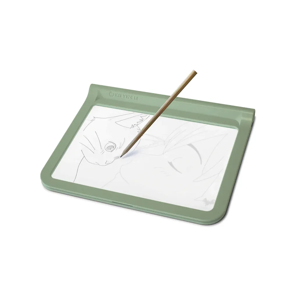 Leuchtende Designtafel Grün