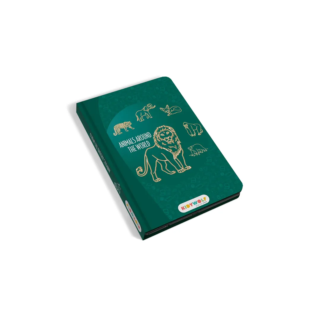Leuchtende Designtafel mini Wilde Tiere
