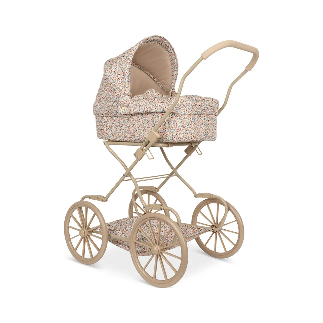 Puppenwagen Pram Marche de Fleur