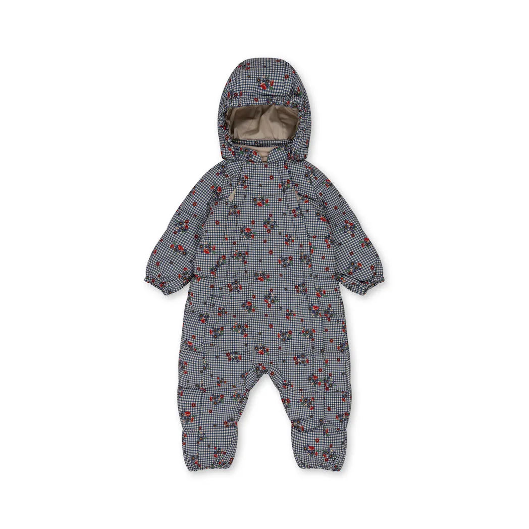Baby Schneeanzug Nutti Blossom Check