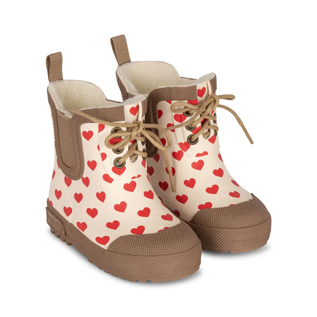 Thermo Regenstiefel Coeur Rouge