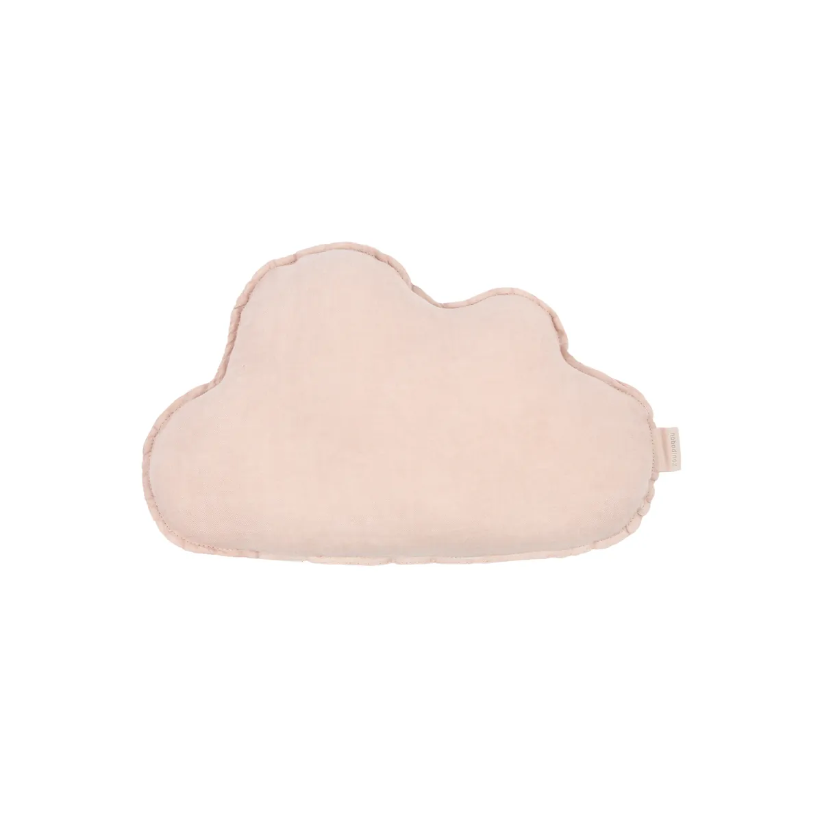 Nobodinoz Leinen Kissen "Embroid" Mauve Pink