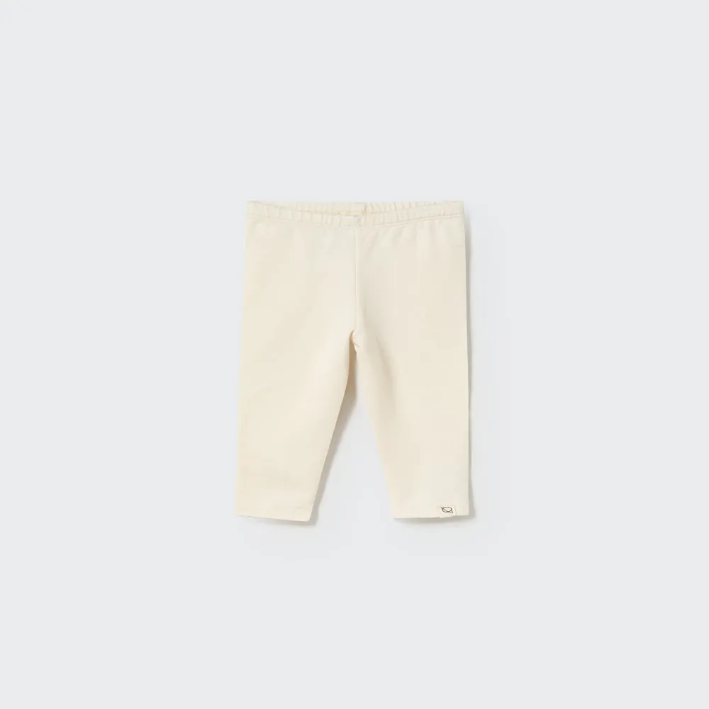 Cozmo Baby-Leggins | White Soft
