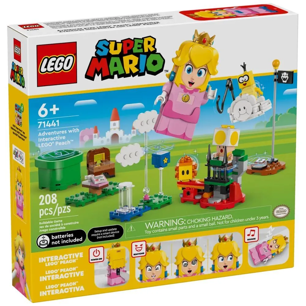 Abenteuer mit dem interaktiven LEGO Peach