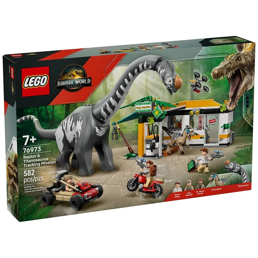 Raptor & Titanosaurus