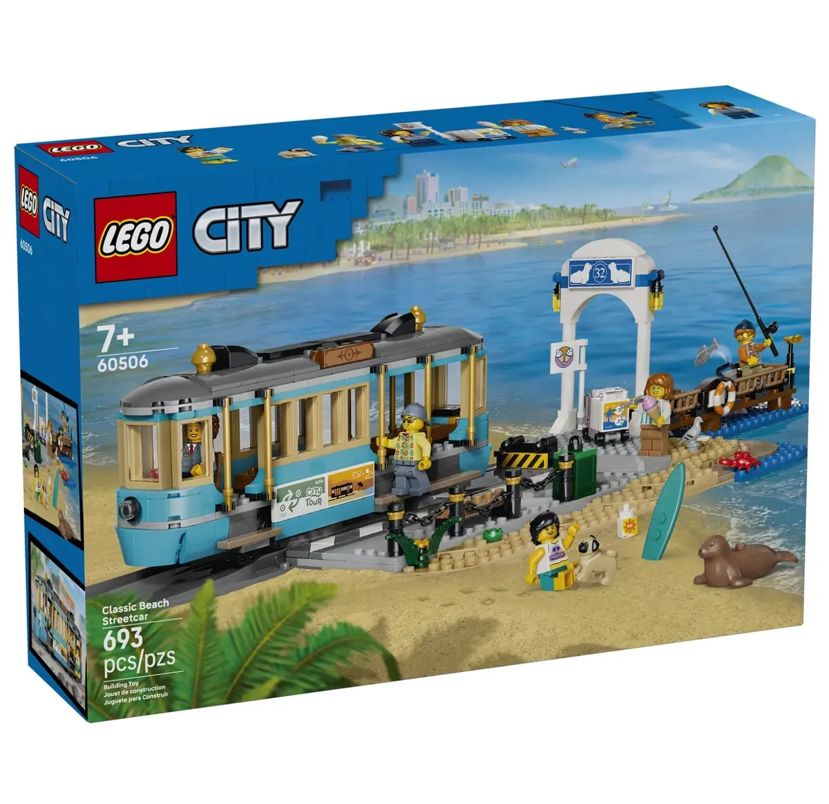Klassische Strandstraßenbahn
