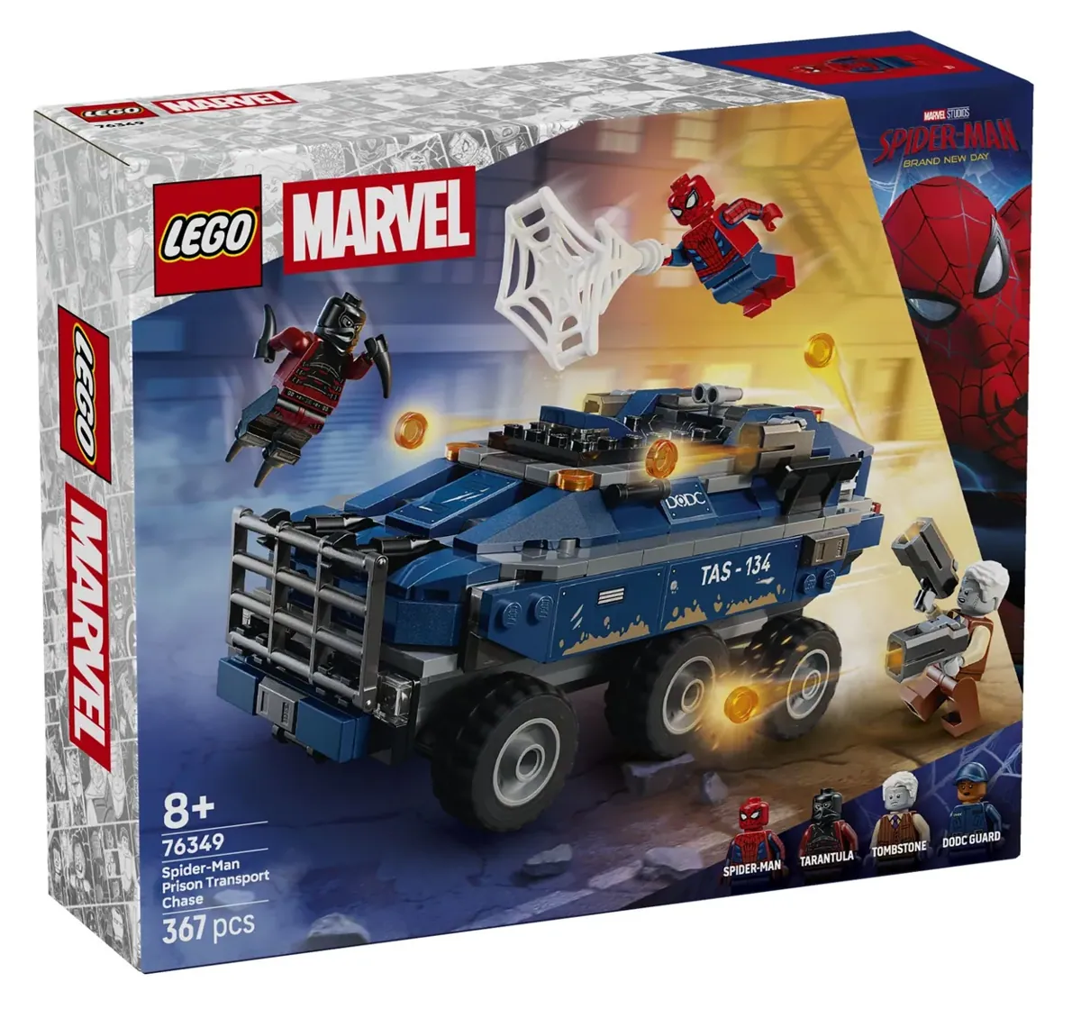 Spider-Man Jagt den Gefängnistransporter