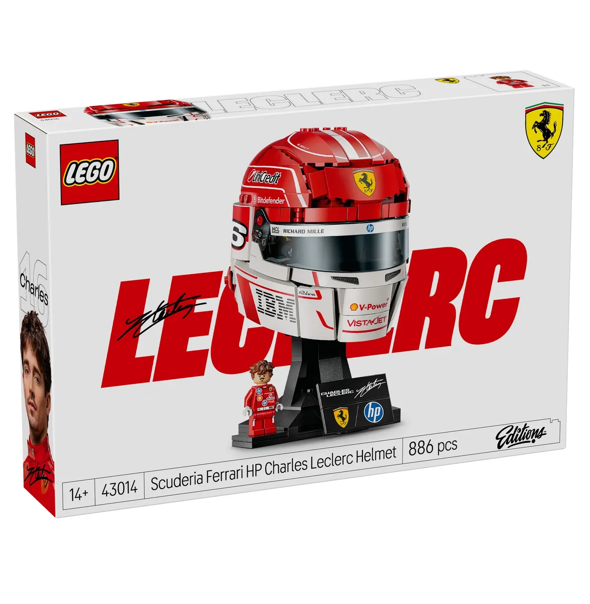 Scuderia Ferrari HP Charles Leclerc Helm