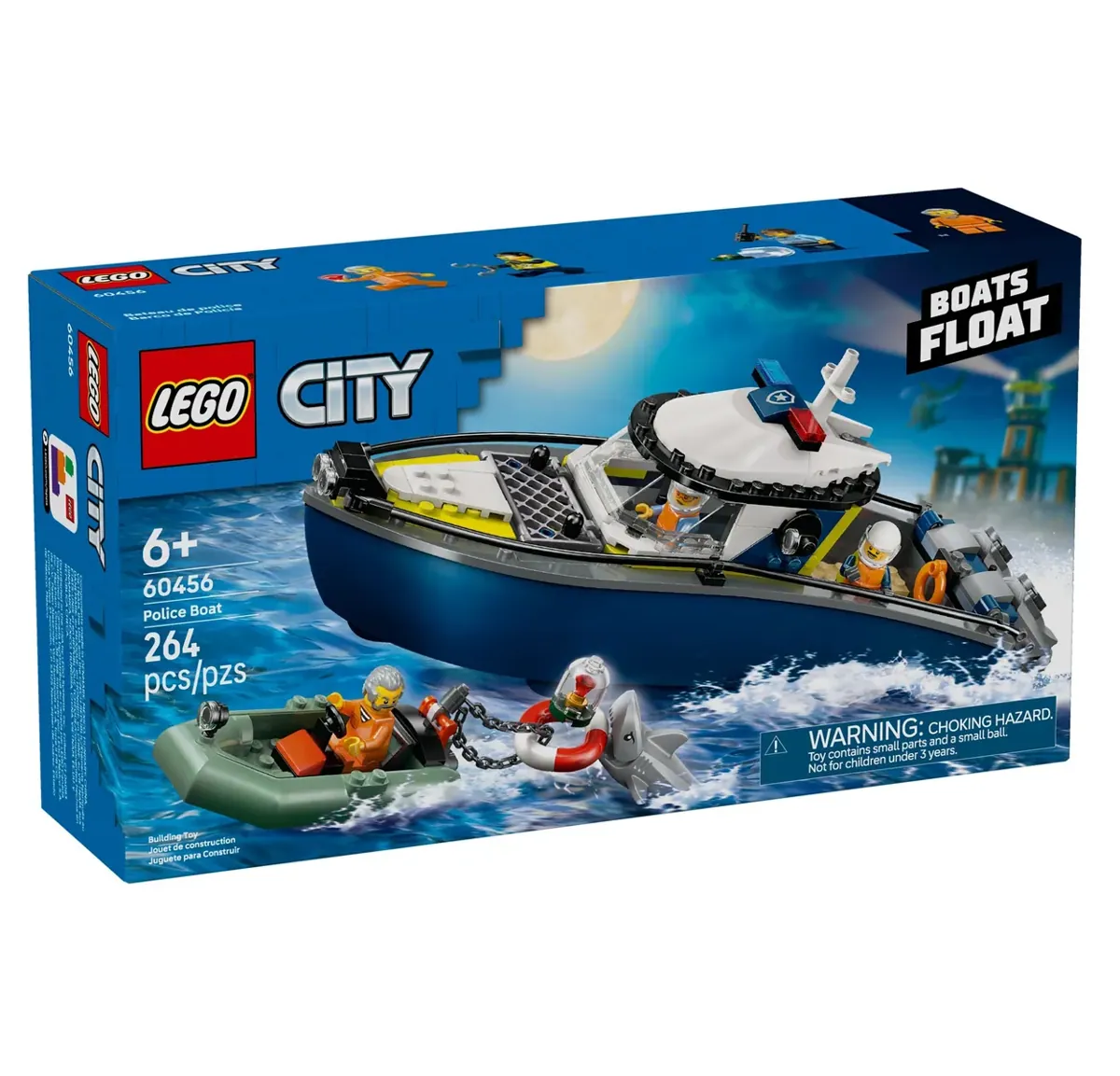 Verfolgungsjagd im Polizeiboot
