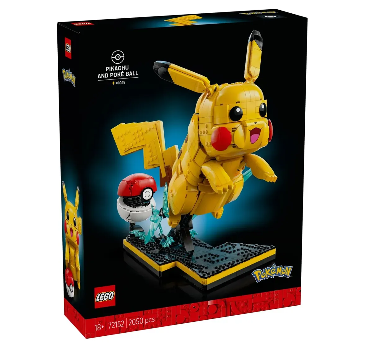 Pikachu und Pokéball
