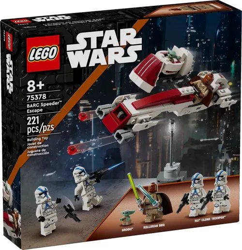 Flucht mit dem BARC Speeder