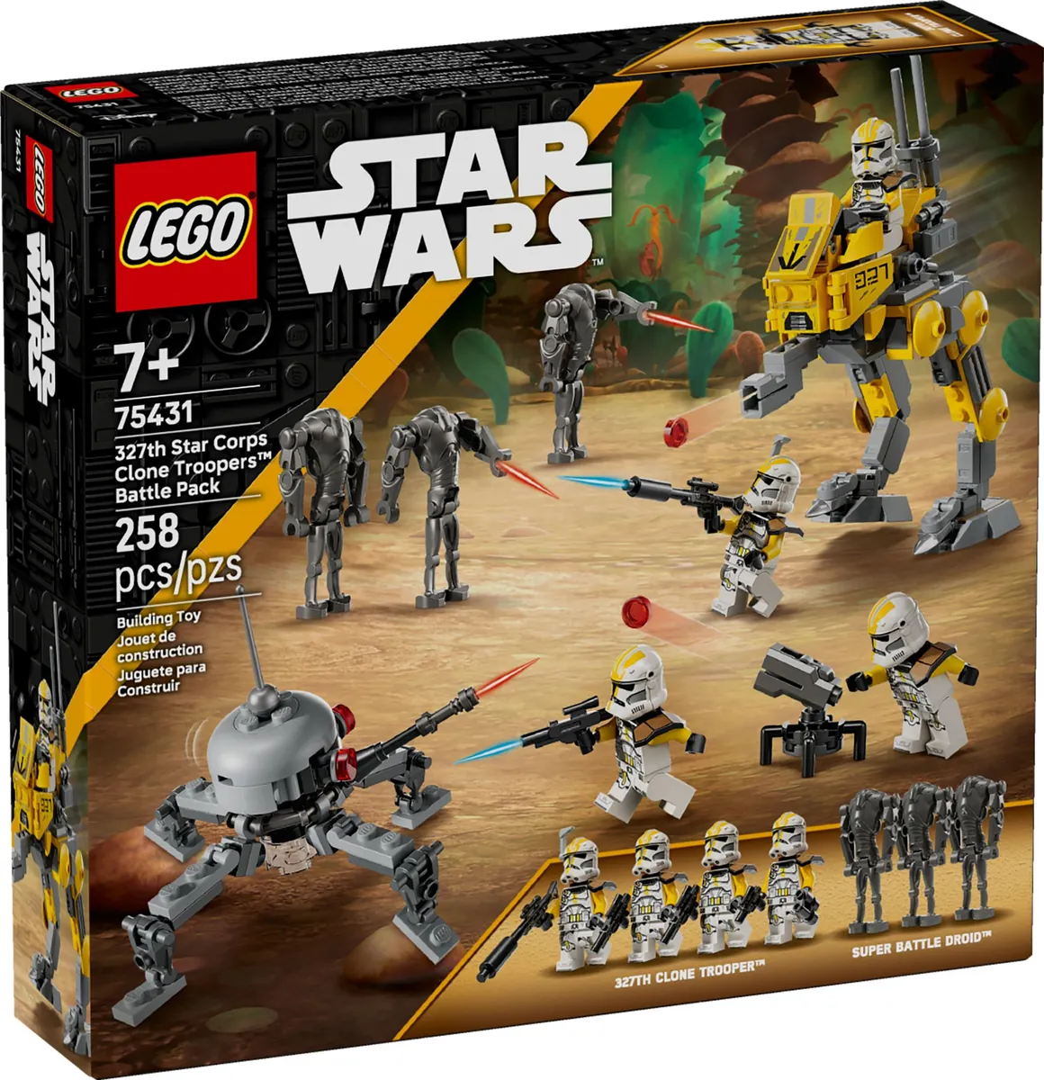 Klonsoldaten des 327. Sternenkorps Battle Pack