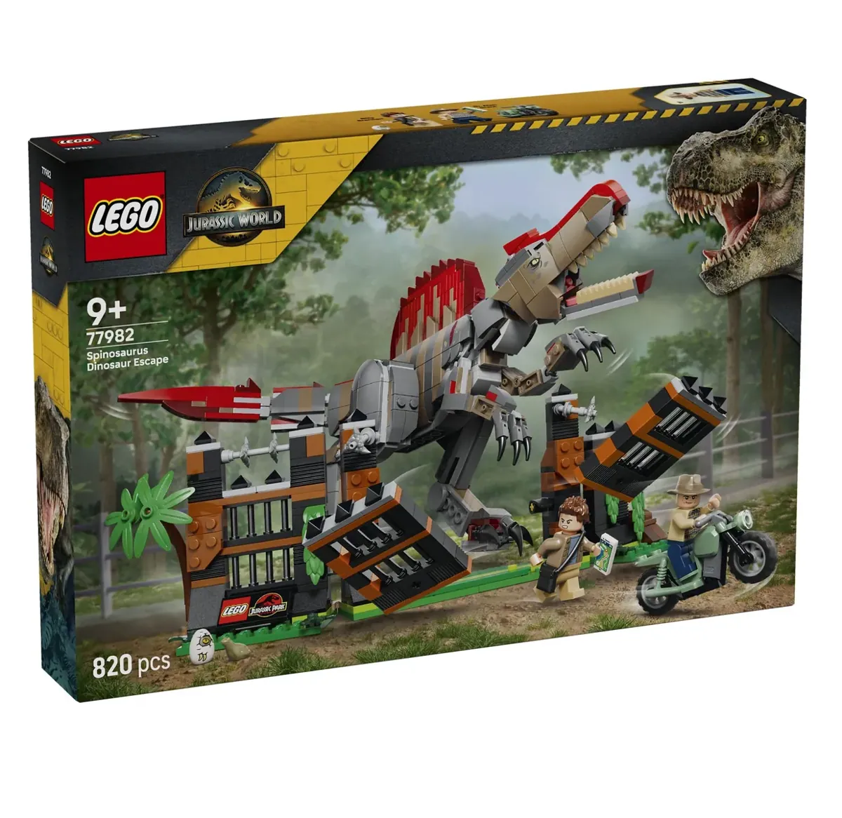 Flucht des Spinosaurus