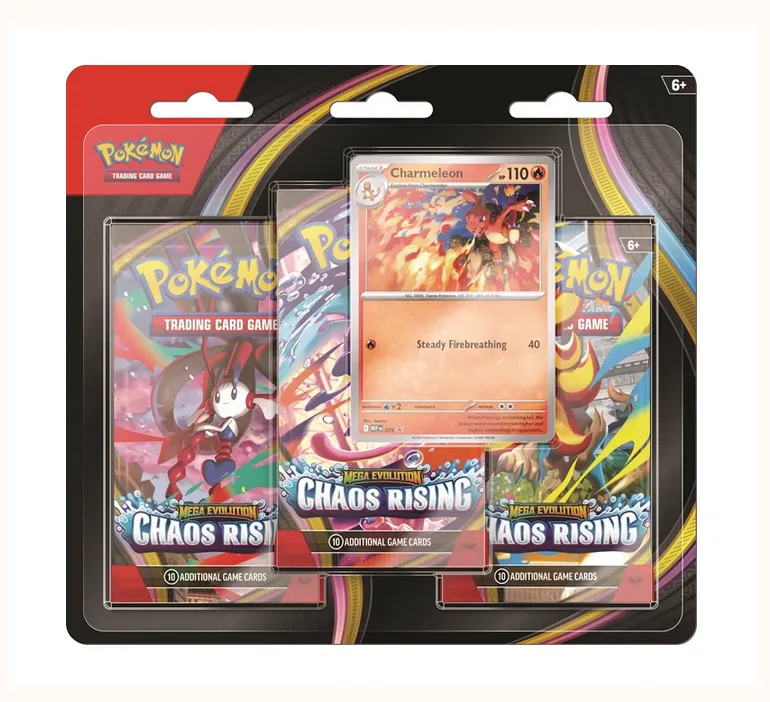 ME04 Chaos Rising Three Pack Blister