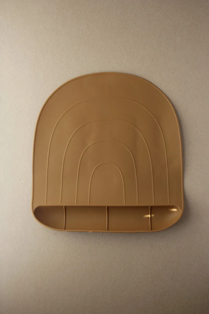 Tischset mit Auffanglasche Clay