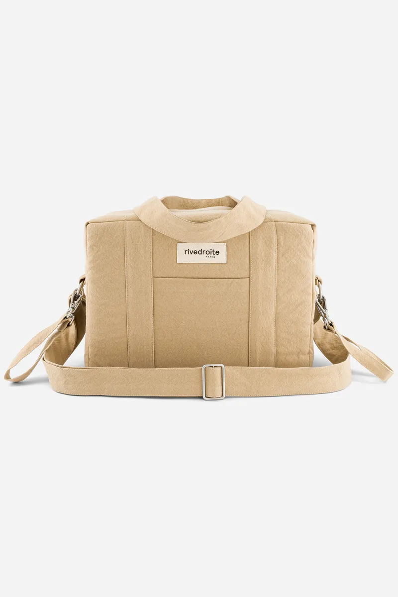 Rive Droite Wickeltasche "Mini Darcy" Beige Sand