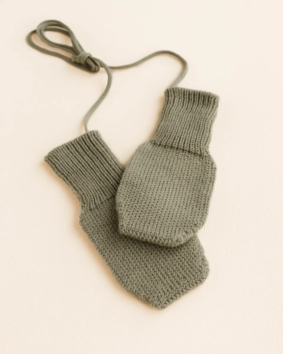 Hvid Baby Handschuhe "Fiza" Artichoke