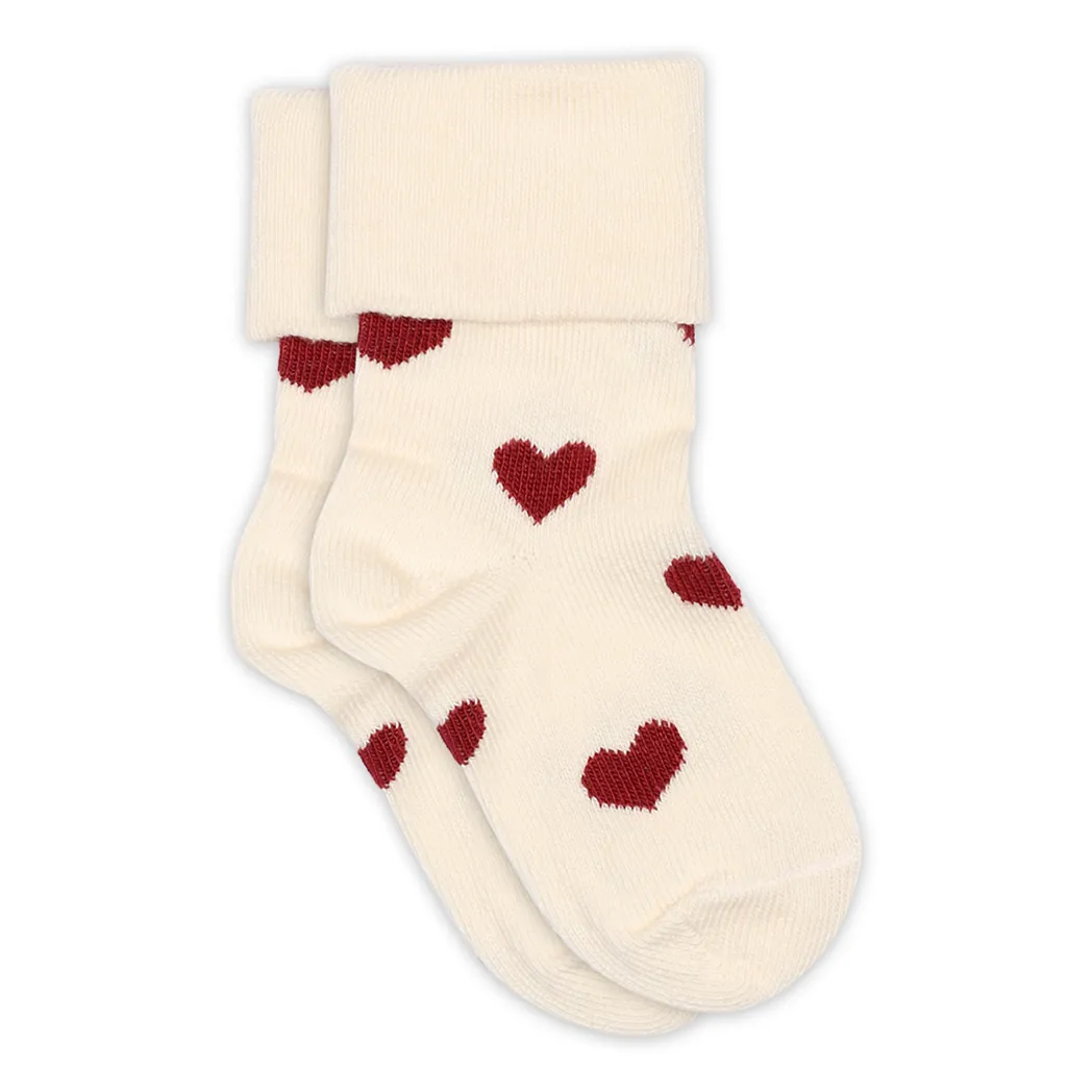 Baby Socken Baumwolle Alvilda cream