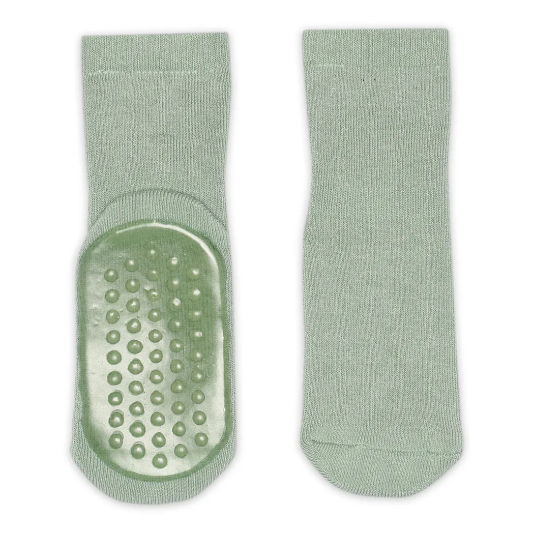 Anti Rutsch Socken Granite Green