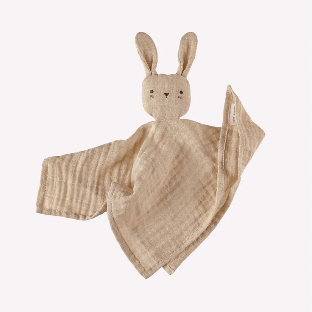 Kuscheltuch Hase Sand