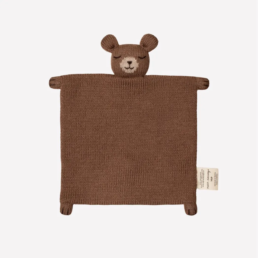 Strick Kuscheltuch Teddy