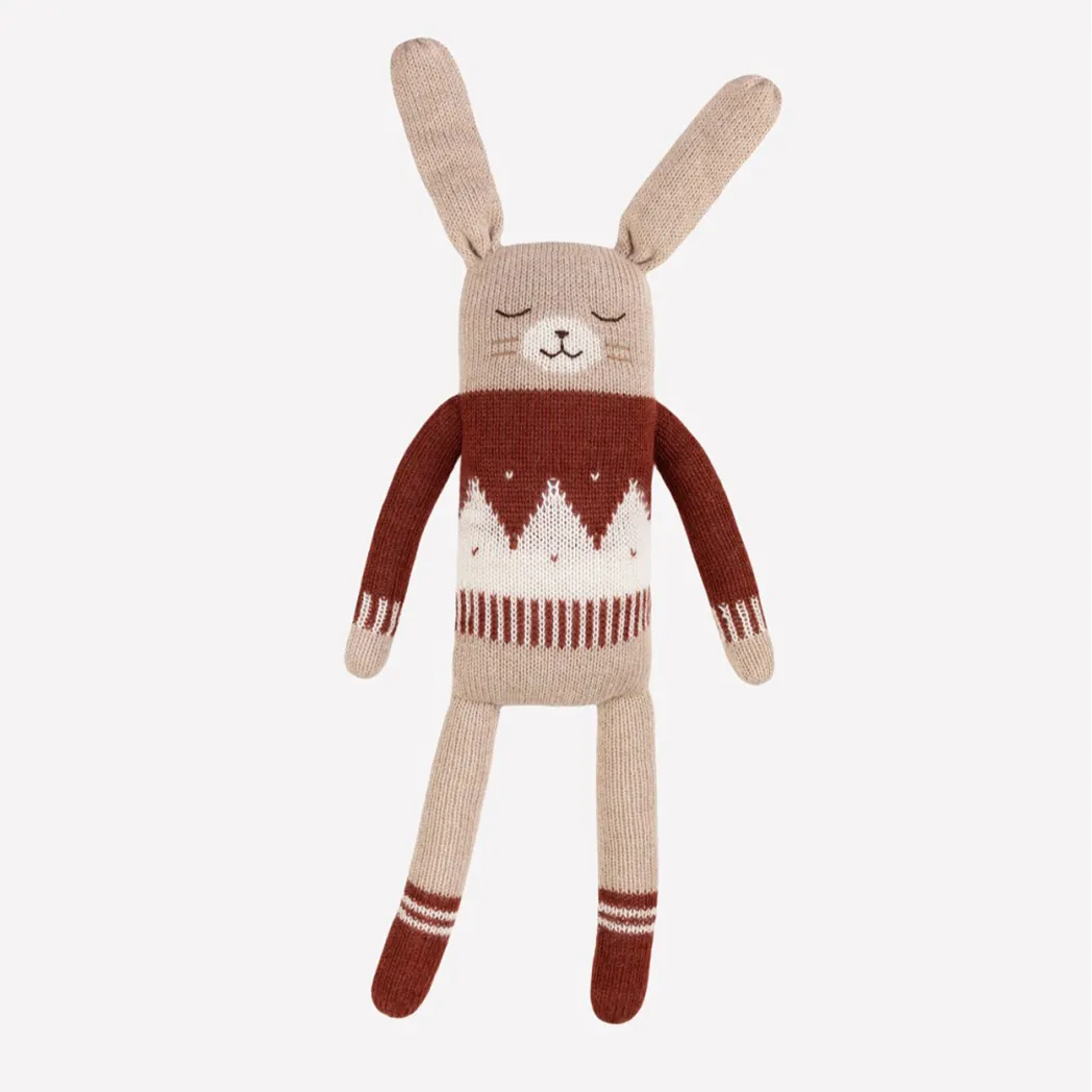 Strick Kuscheltier "Big Bunny" Jacquard Sweater