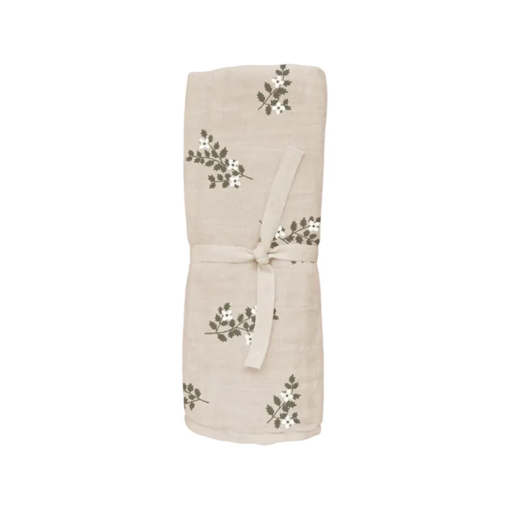 Mulltuch Holly Flowers 70x70 cm