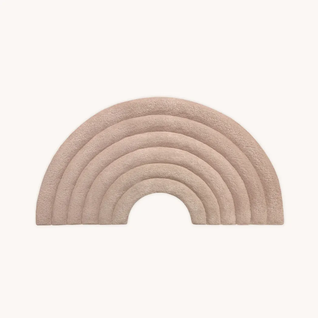 Teppich Regenbogen Rose Dust