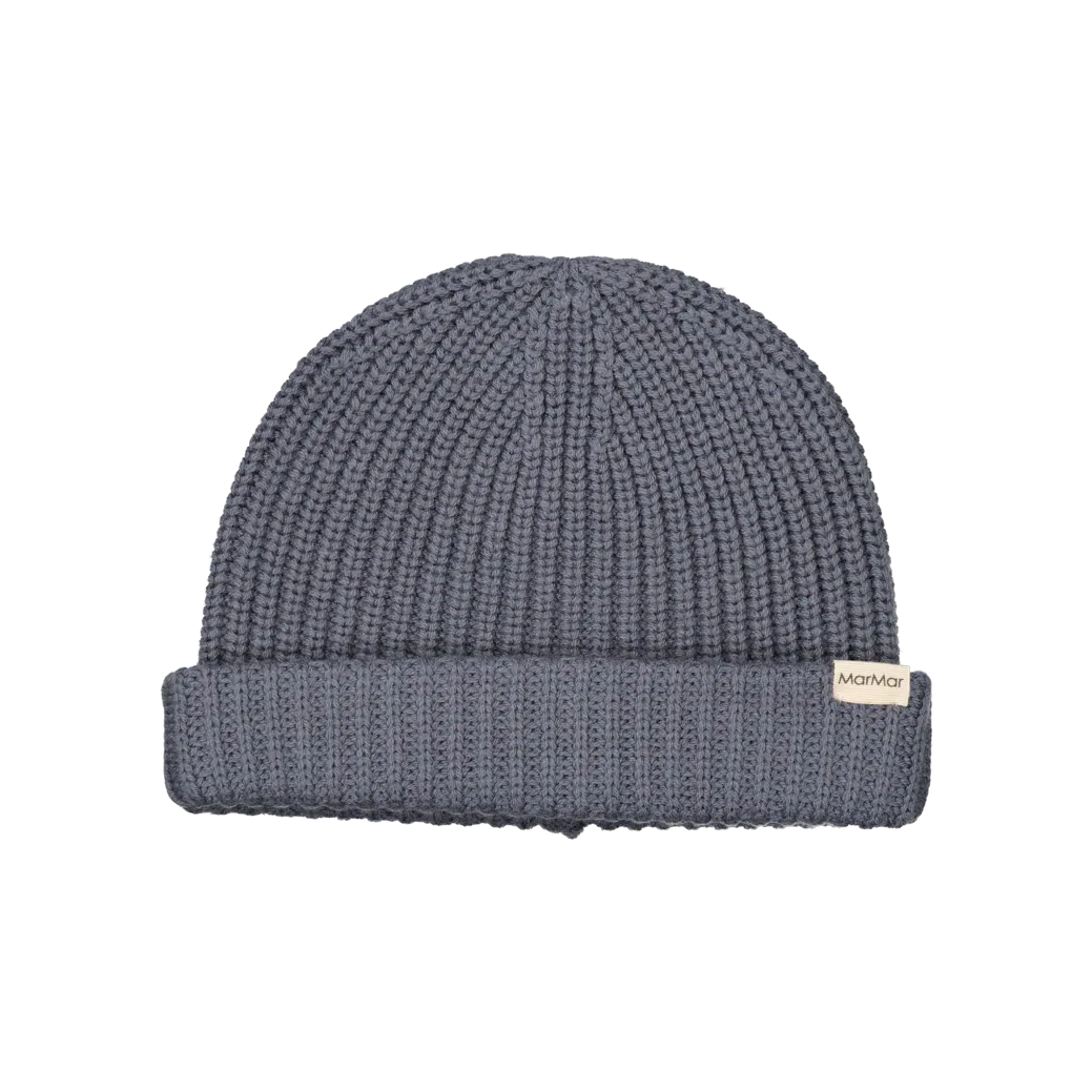 MarMar Copenhagen Strick-Mütze "Atlas" Strick Stormy Blue