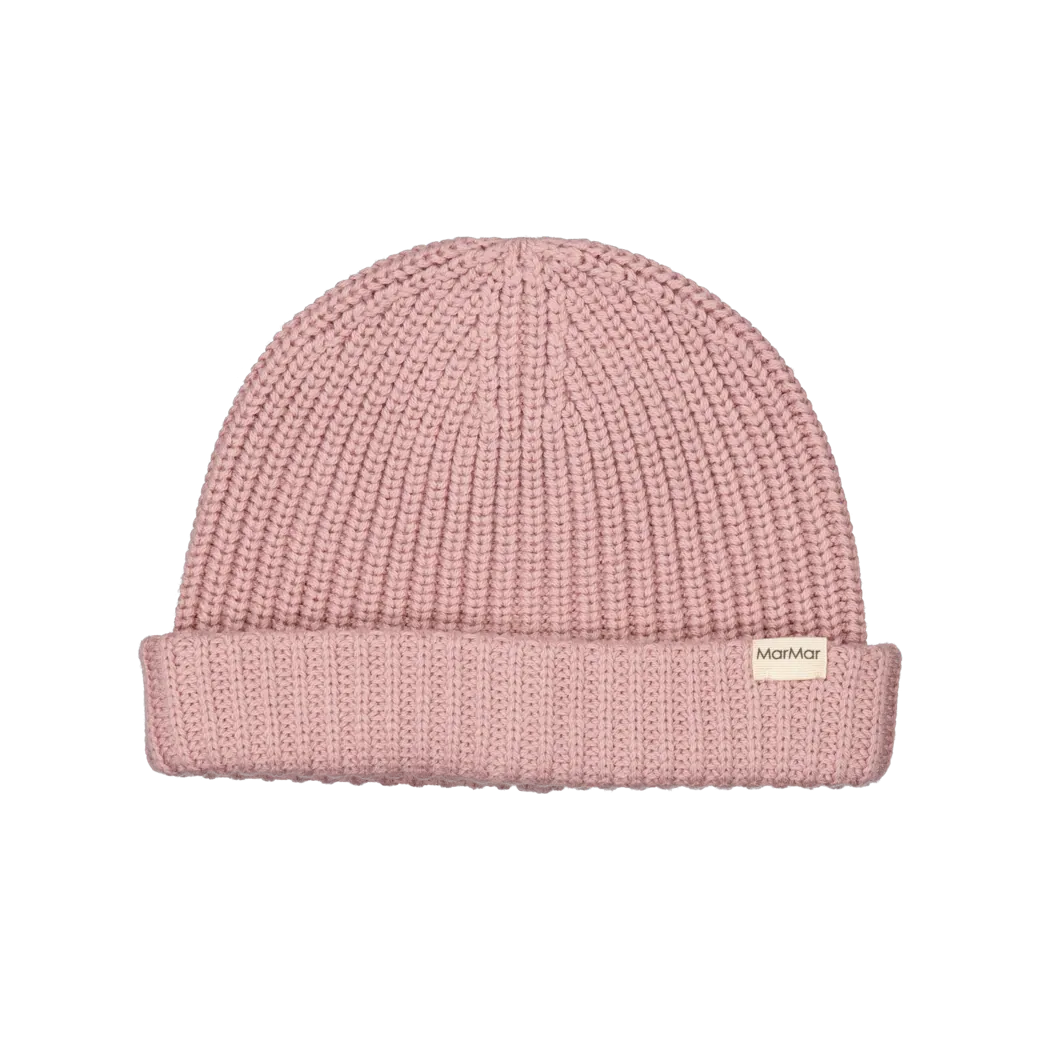 MarMar Copenhagen Strick-Mütze "Atlas" Strick Light Mauve