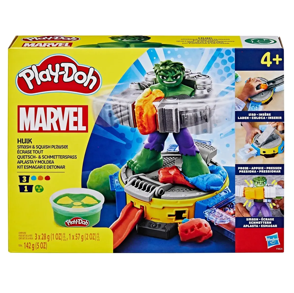 Marvel Hulk Quetsch- und Schmetterspass