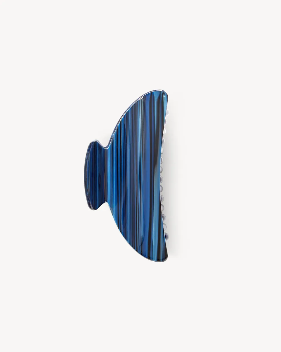 Machete Haarklammer Midi Indigo