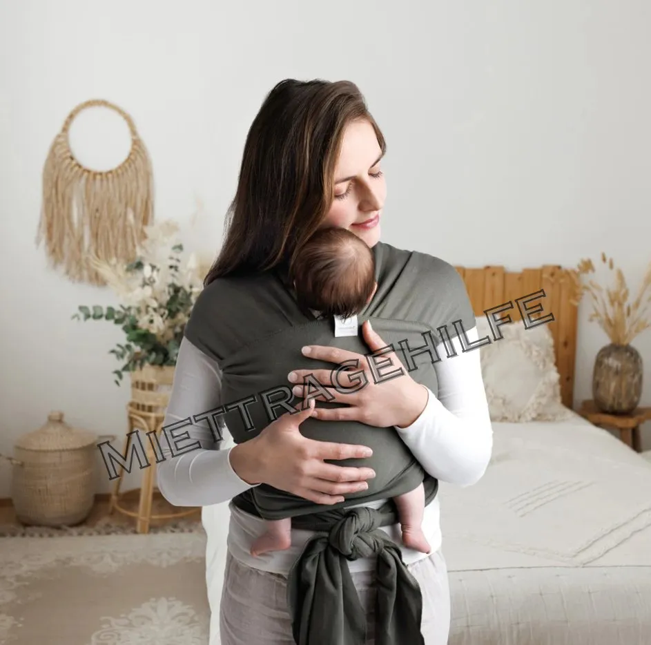 Miettragetuch cocoome elastisches Tragtuch Frühgeborene - Preemie