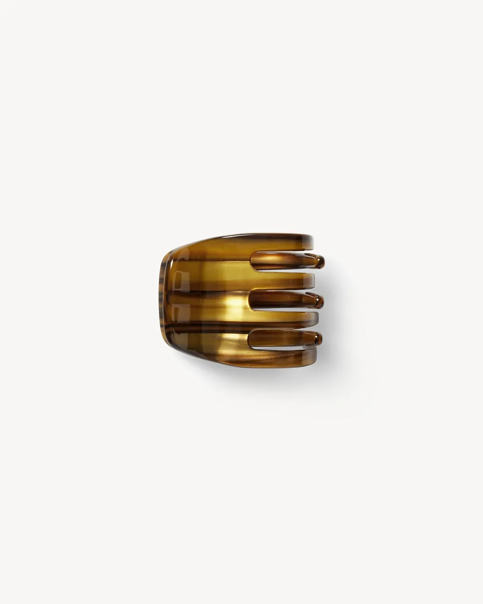 Machete Haarklammer Mini Tigers Eye