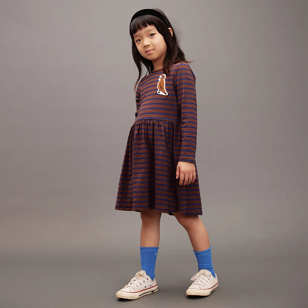 Kleid Bird Stripe