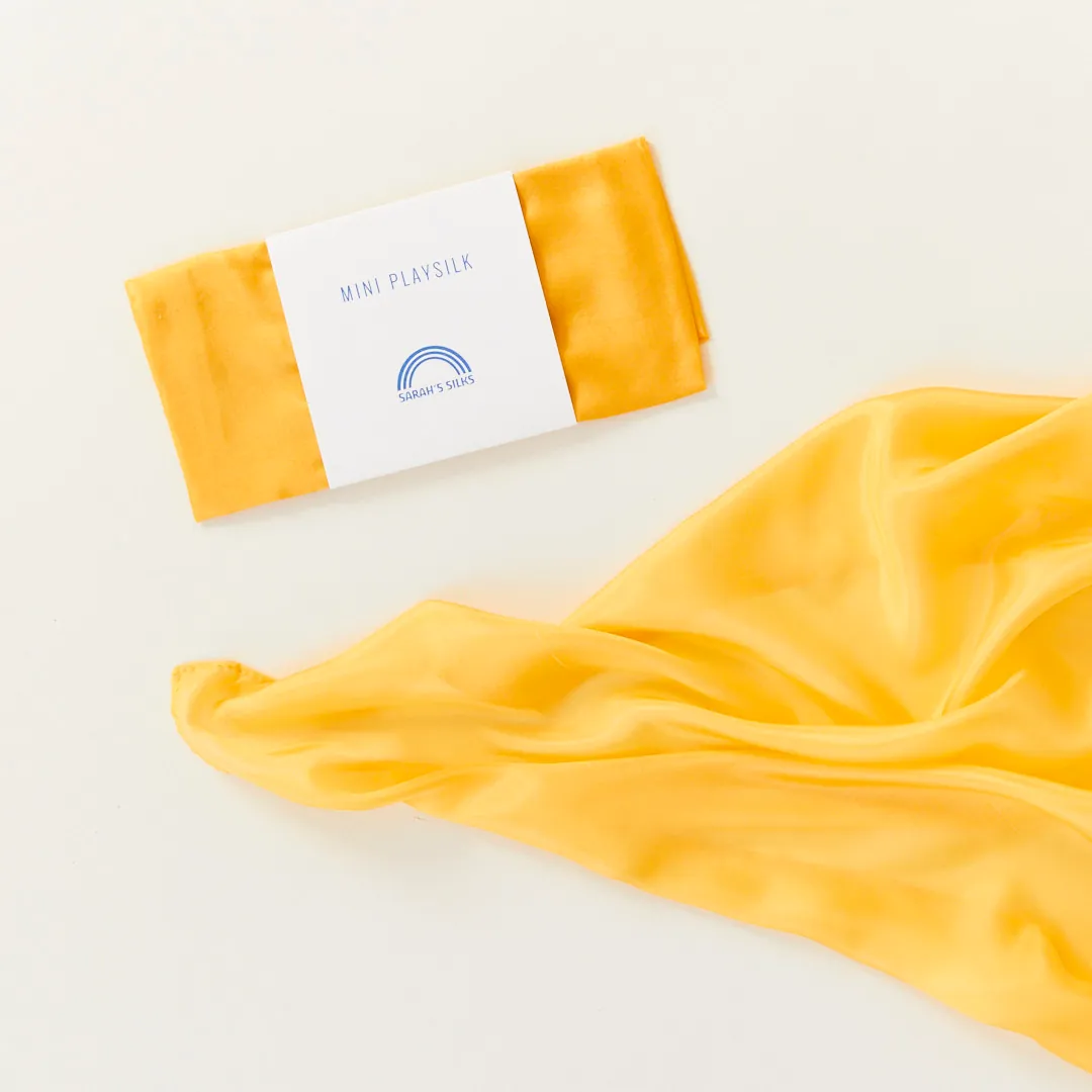 Sarah’s Silks Mini Seidentuch | Gold