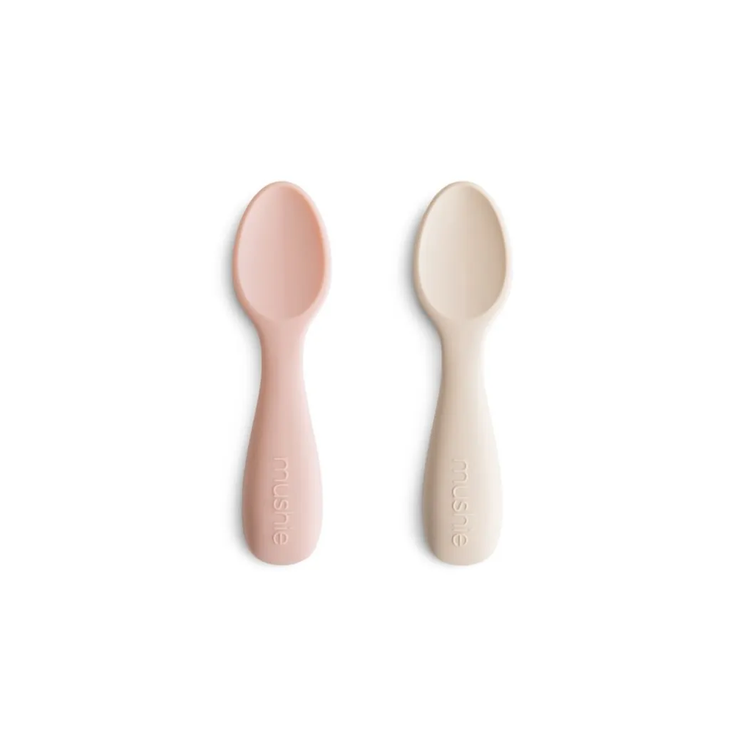 Silikon Baby Lernlöffel Blush/ Shifting Sand