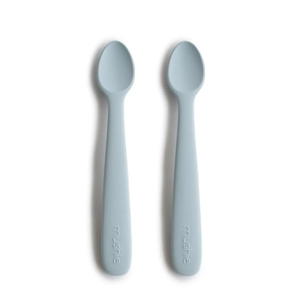 Silikon Baby Löffel 2er Set Powder Blue