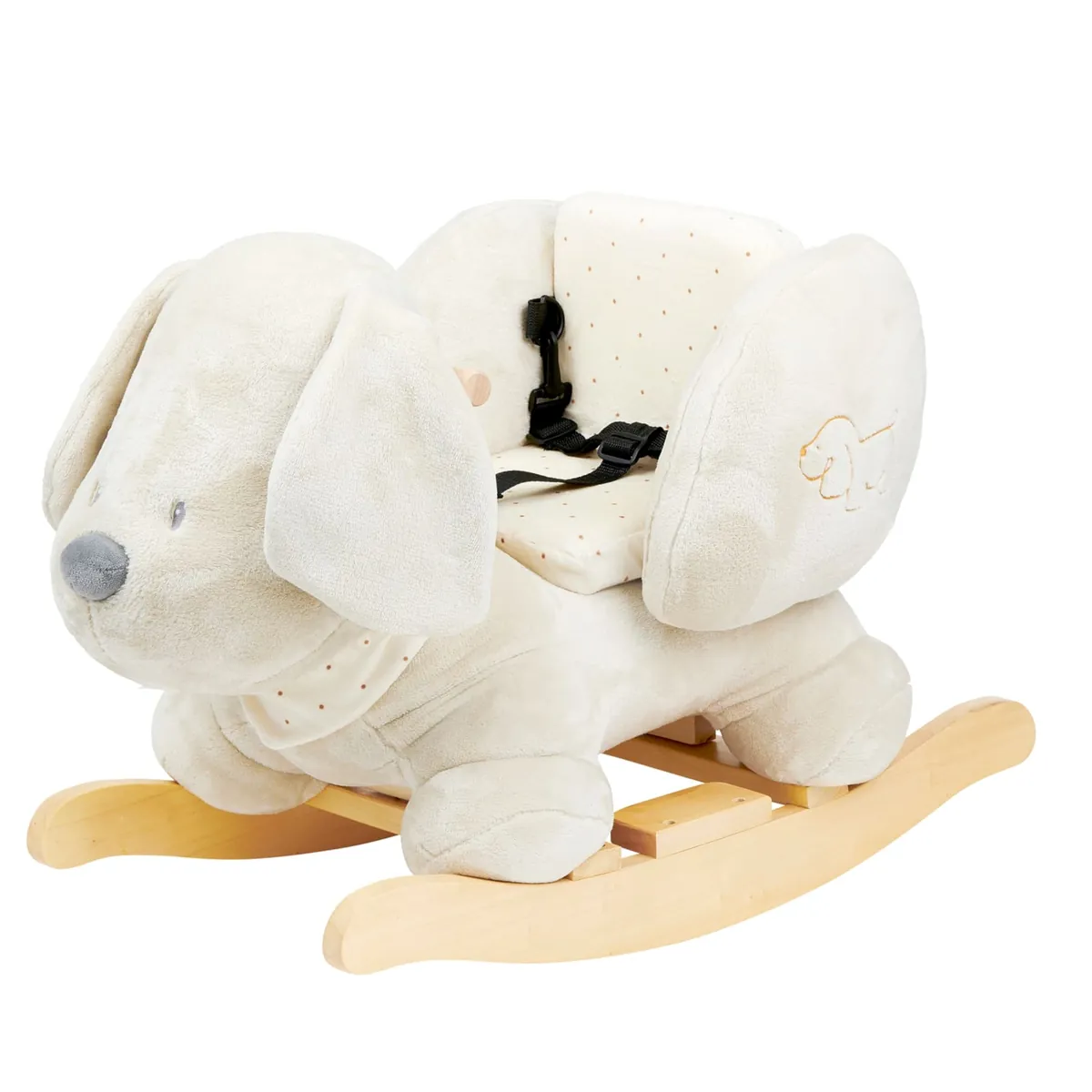 NATTOU Charlie Schaukeltier Hund beige *Sale*