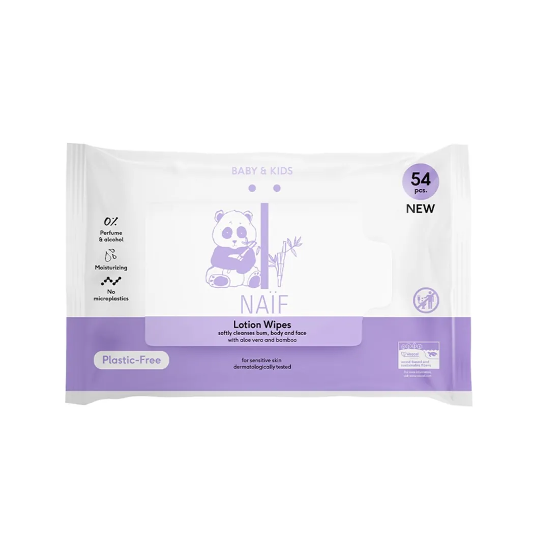 Plastic Free Baby Lotion Wipes