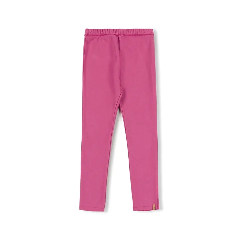 Organic Winter Leggings Berry