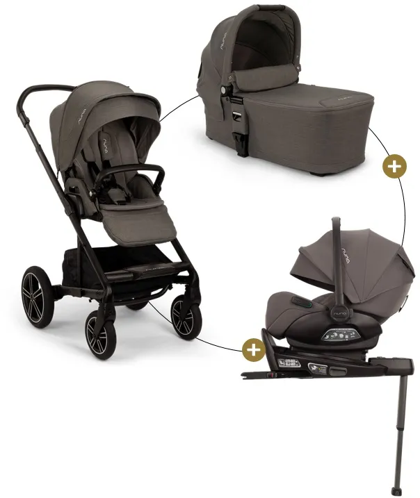 Nuna Mixx Next Bundle 4in1 mit Babywanne, Babyschale Arra Flex & Base Next *Promo*