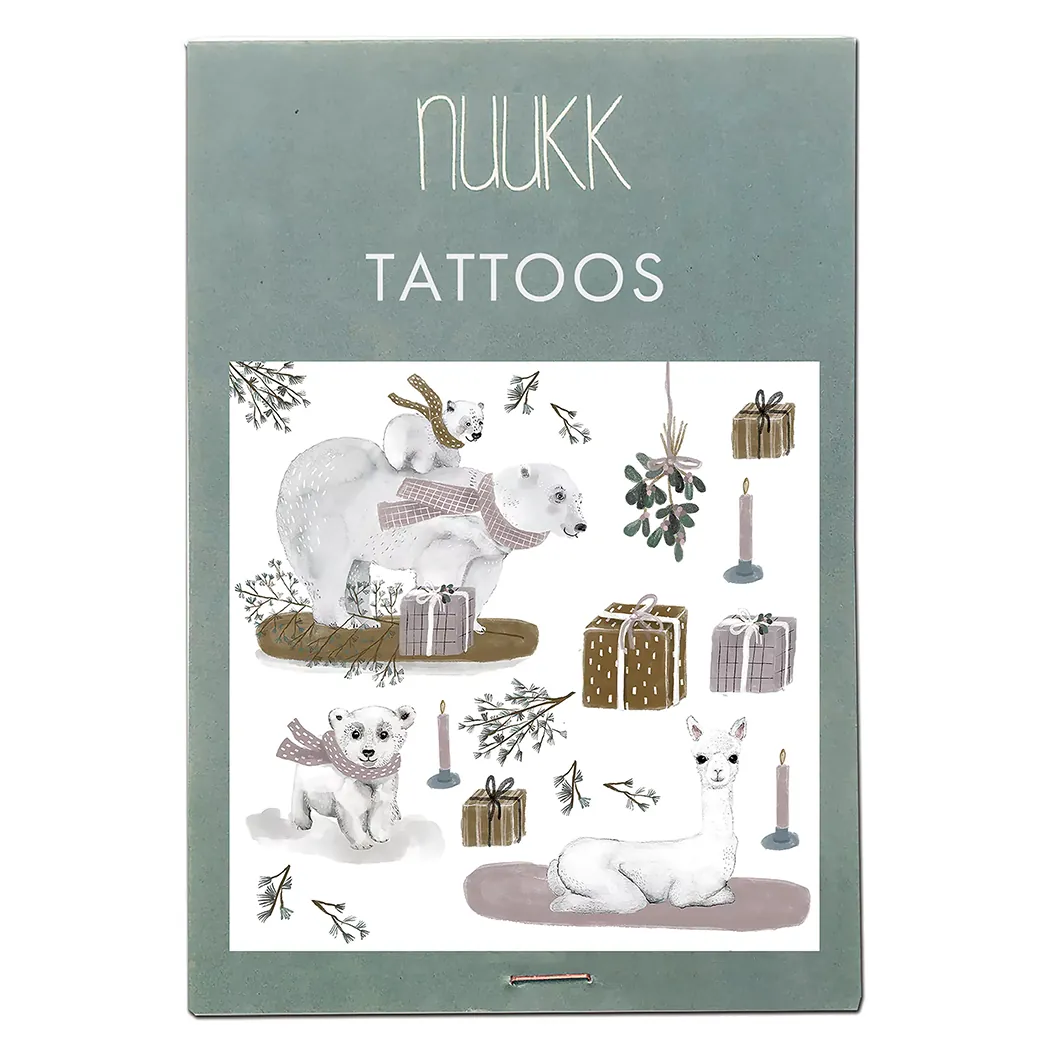 Vegane Tattoos Wintertiere