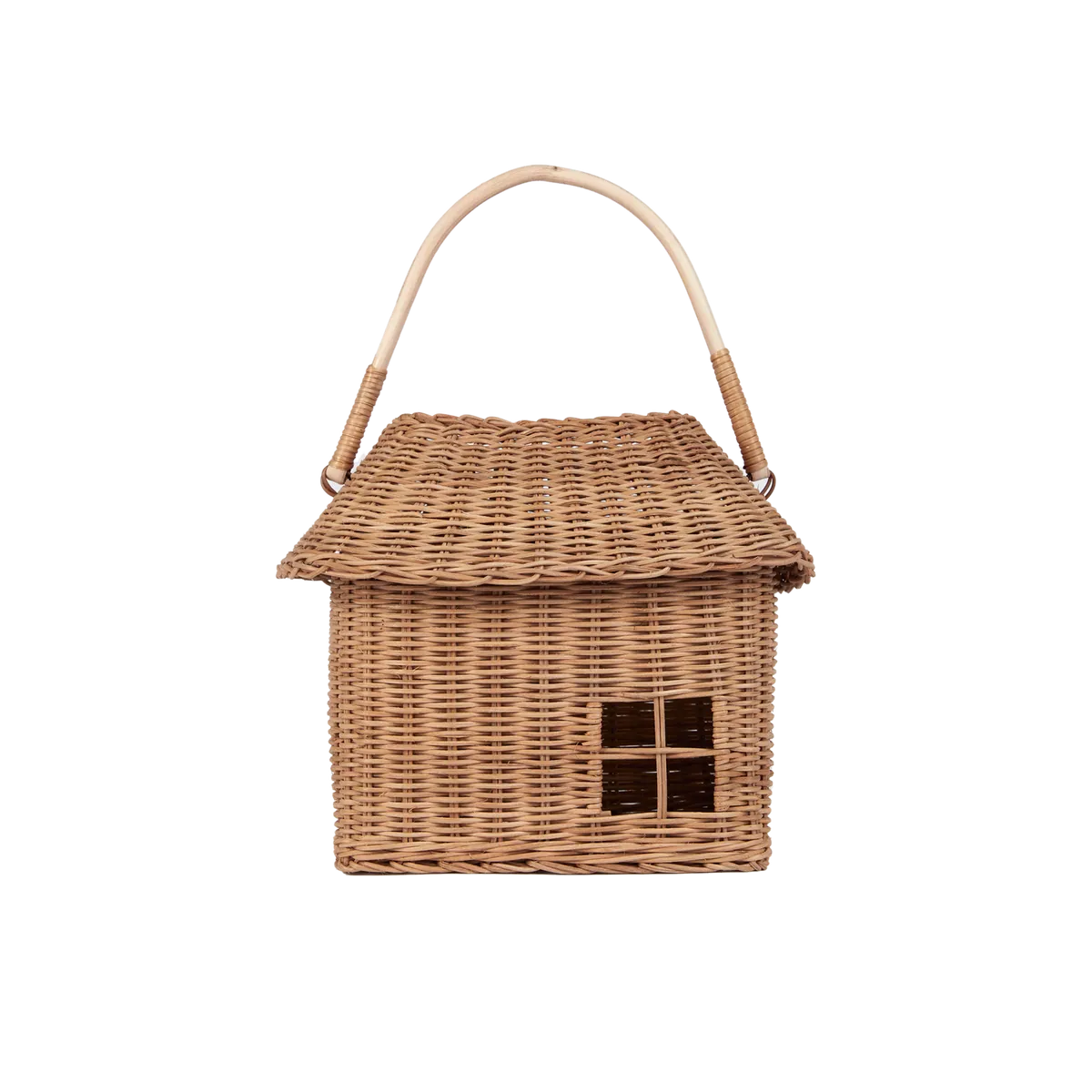 Olli Ella Hängender Rattankorb "Hutch"