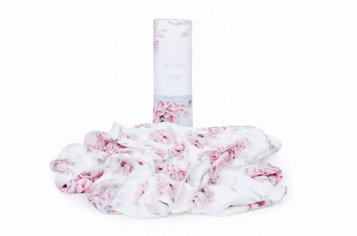 XL Bambus Swaddle Blossom