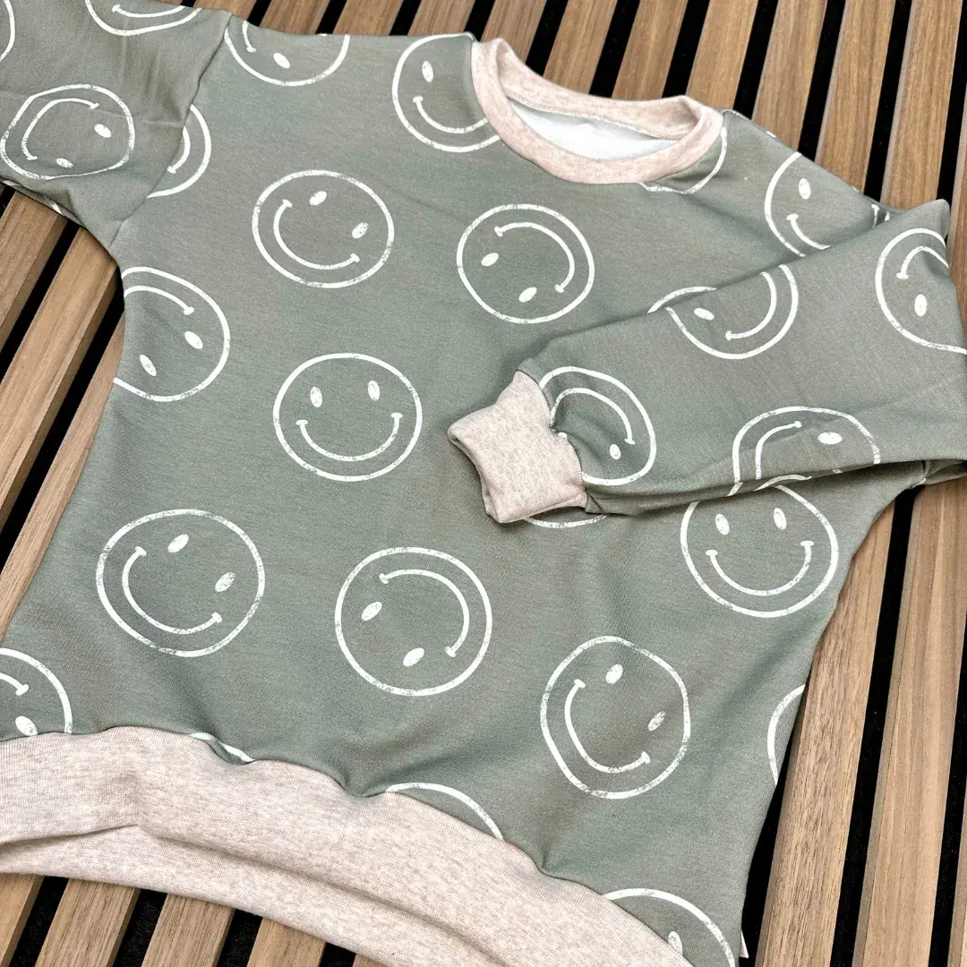 Oversized Sweater Gr. 110 Smileys