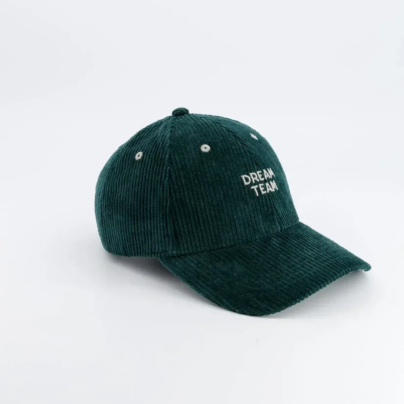 Chamaye Cord-Cap “Dream Team” | Teal Green