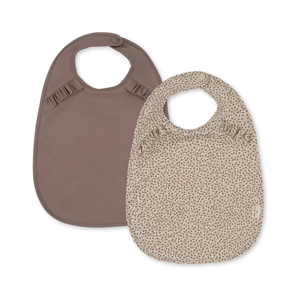 Konges Sløjd Lätzchen 2er-Set "Milk Tank/Antler