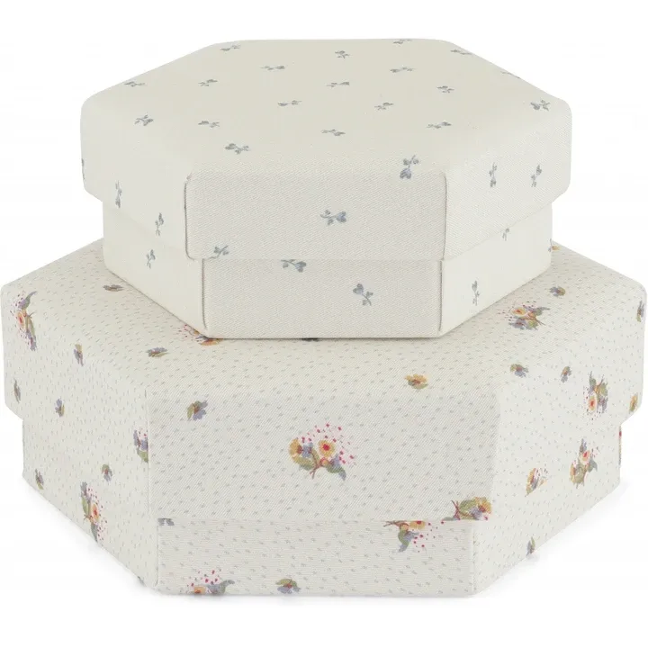 Gepolsterte Boxen Flower Bouquet / Bisou Blue